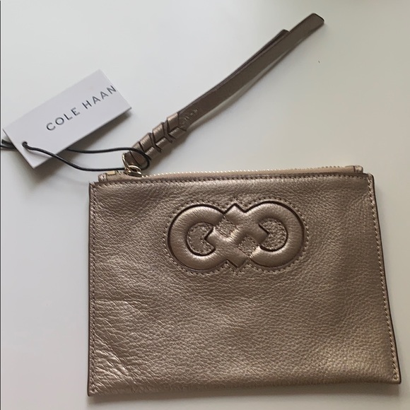 Cole Haan Carlin Logo Small Pouch - Picture 1 of 2